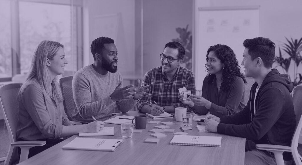 Clarinova AI focus group interface with synthetic participants